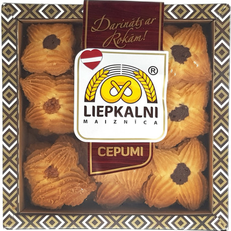 Butter Cookies Zvaigznītes 200g, Liepkalni