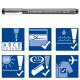 Fineliner Set Pigment Liner 308SB8, Staedtler