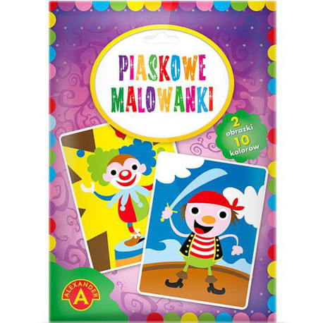 Sand Artist - Pirate & Clown, Alexander