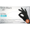 Nitrila cimdi melni Style Black XL 100gab., Ampri