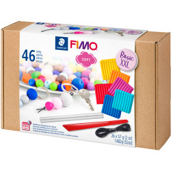Fimo® Soft komplekts Basic XXL 46gab., Staedtler