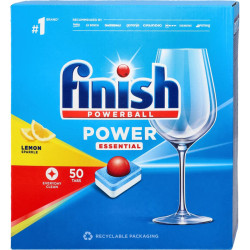 Tabletes trauku mazgājamajai mašīnai Finish Powerball Lemon 50gab., Reckitt Benckiser