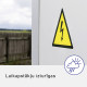 Weatherproof film labels 210x148mm, Inkjet, permanent