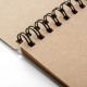 Kraft sketch pad StarT A4 125g/m² 20 Sheets, Smiltainis