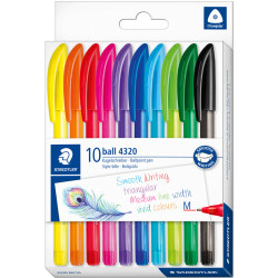 Ballpoint Pen Set Ball 4320 10pcs, Staedtler