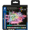 Pigment Brush Pen Pastel Colours 12pcs., Staedtler