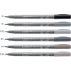 Pigment Soft Brush Pen Grey Colours, Staedtler