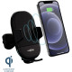 Car Phone Holder with 15W Wireless Qi Charging, Ansmann