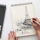 Sketchbook A4 100g/m² 50 Sheets Twin-wire, Oxford