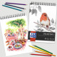 Drawing Pad A4 160g/m² 50 Sheets Twin-wire, Oxford