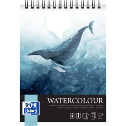 Watercolor Pad A4 300g/m² 100 Sheets Twin-wire, Oxford