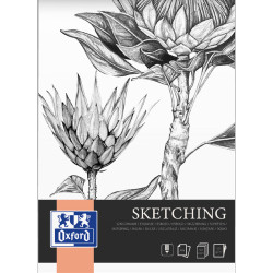 Sketching Pad A4 120g/m² 50 Sheets, Oxford