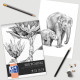 Sketching Pad A4 120g/m² 50 Sheets, Oxford