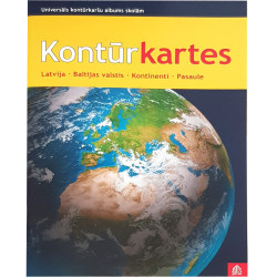 Universāls kontūrkaršu albums skolām A4, Jāna Sēta