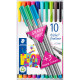 Flomāstera pildspalvas Triplus Fineliner 334TB 10+3 gab., Staedtler