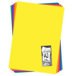 Coloured Paper A2 (43 x 61 cm) 270g/m², Kreska