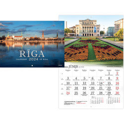 Wall Calendar Rīga, Timer