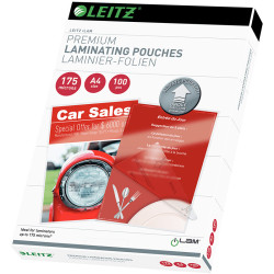Laminating pouches Leitz A4 UDT 175mic 100pcs
