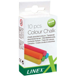 Linex CCCHC 10 coloured chalk