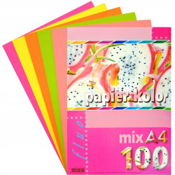 Coloured Paper A4 80 g/m² Fluo, Kreska