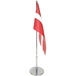 Latvia Desk Flag H44cm, Abi2