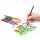 Double Sided Colouring Pencils 12pcs., Creative Craft