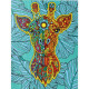 Paint by Number Giraffe 40x30cm, Creative Craft