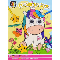 Colouring Book Unicorn, Creative Craft