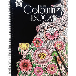Colouring Book Flowers, Craft ID