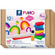 Fimo® Soft  starta komplekts 9x25g, Staedtler
