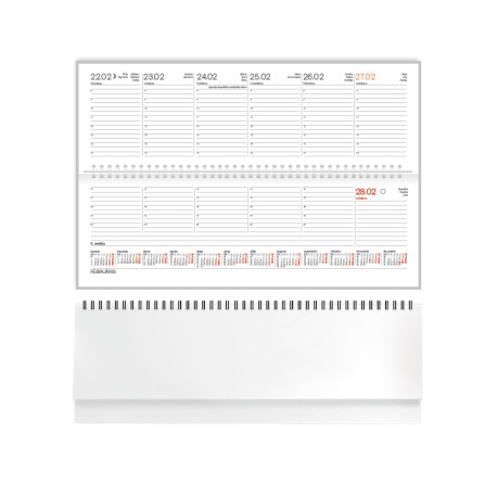 Desk Calendar Credo, 'balacron' cover, Balts