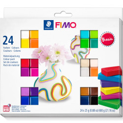 Fimo Basic 24 krāsu komplekts