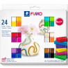Fimo® komplekts Basic Colours 24x25g, Staedtler