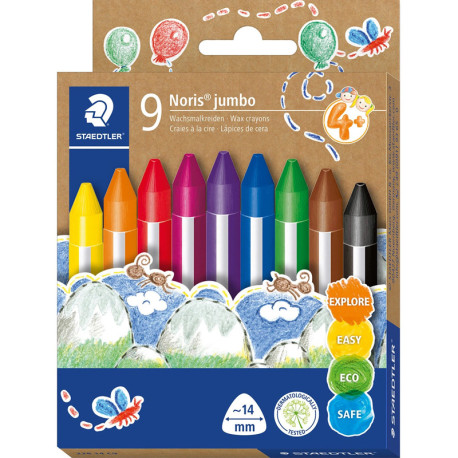 Vaska krītiņi Noris® Jumbo 228 14, Staedtler