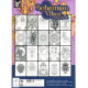 Colouringbook Bohemian Vibes A4 250g/m² 20lp., Craft ID