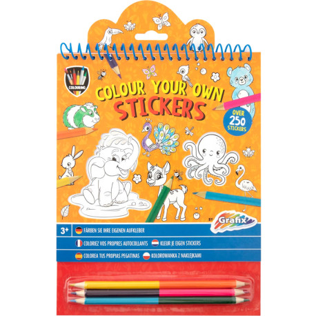 Colour Your Own Stickers, Creative Craft