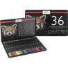 Colouring Pencils 36pcs. Tin Box, Nassau Fine Art