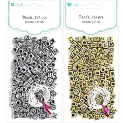 Letter Beads 30g, DP Craft