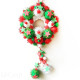 Assorted Plush Metallic Pompons Xmas 100pcs., DP Craft