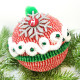 Glitter Foam Stickers 12gab., DP Craft