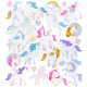 Stickers Unicorn 26pcs., DP Craft