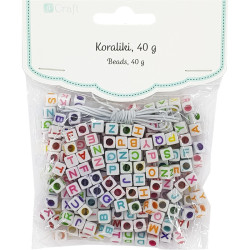 Letter Beads 40g, DP Craft