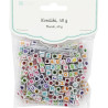 Coloured Letter Beads 40g, DP Craft