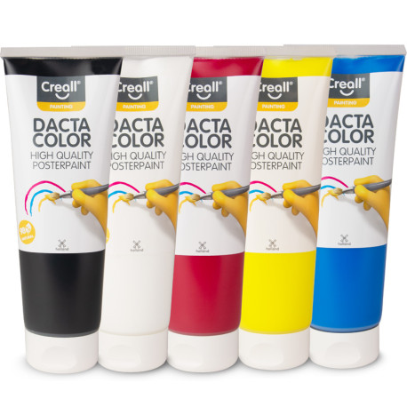 Posterpaint Set Dacta Color 5x250ml, Creall