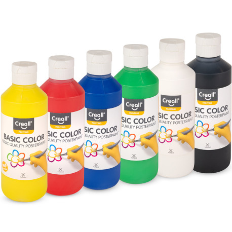 Basic Quality Posterpaint Basic Color 6x250ml