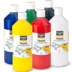 Caurspīdīgas krāsas Trans 500ml, Creall