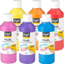 Pearlescent Paints Pearl 6x250ml, Creall