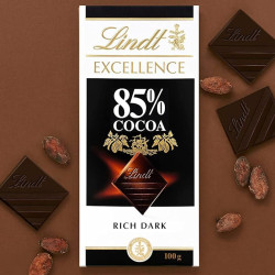 Šokolāde Excellence Rich Dark 85%, Lindt