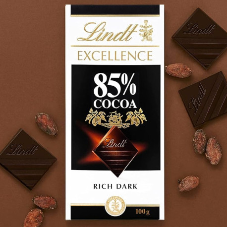 Šokolāde Excellence Rich Dark 85%, Lindt