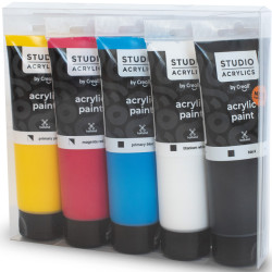 Akrila krāsas Studio Acrylics 5x125ml, Creall